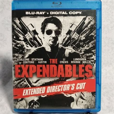 THE EXPENDABLES Blu Ray Extended Directors Cut Stallone SWB