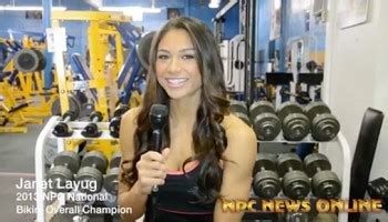 IFBB Bikini Pro Janet Layug Don T Forget To Bring NPC News Online