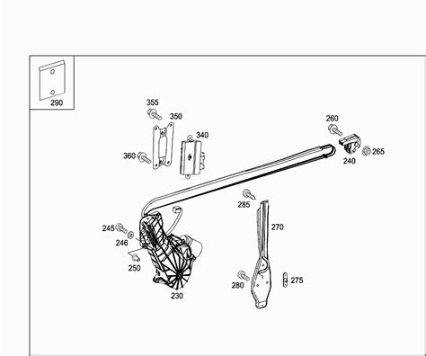 2x Sliding Door Repair Kit For Mercedes Vito Viano V Class W447 Left