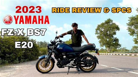 ALL NEW 2023 YAMAHA FZ X BS7 E20 RIDE AND REVIEW SPECIFICATIONS EX