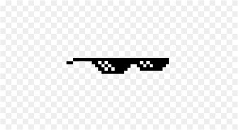 Deal With It Glasses Transparent Png - Pixel Glasses PNG - FlyClipart