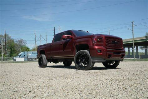 87 2016 Gmc Sierra 2500 Denali Diesel Maroon