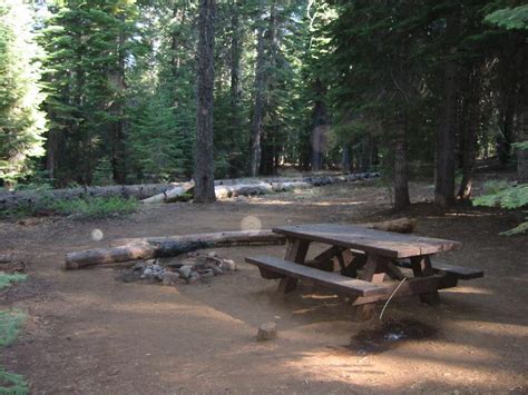 Image: Our Campsite at Little Grass Valley Reservoir