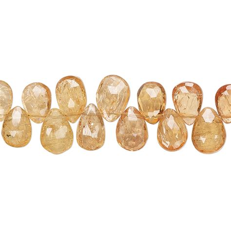 Bead Imperial Topaz Heated Shaded X Mm X Mm Graduated Hand Cut