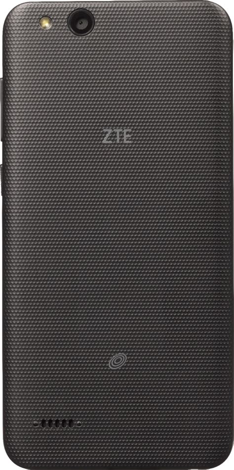 Best Buy Simple Mobile ZTE ZFIVE G Z557BL 4G LTE With 16GB Memory Cell