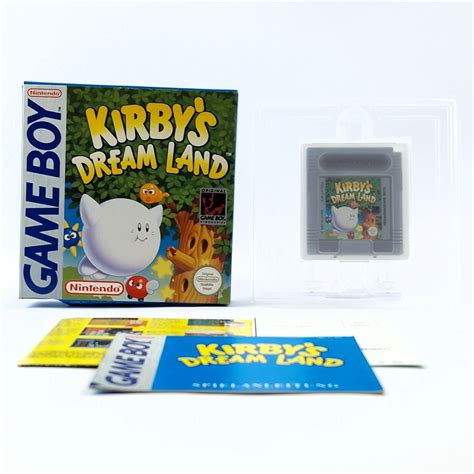 Nintendo Game Boy Spiel Kirbys Dream Land Modul Anleitung Ovp Cib