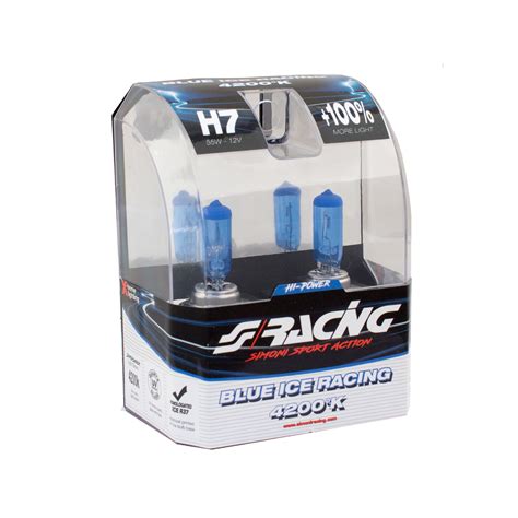 H7 Blue Ice Racing halogen - H7 - Simoni Racing