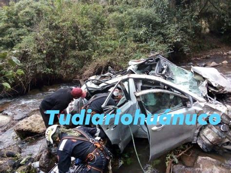 Ca Da De Auto A Un Abismo Deja Dos Muertos Y Tres Heridos Tu Diario