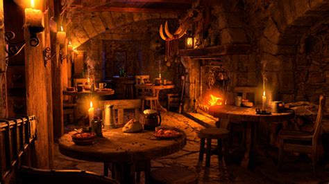 380+ Medieval Tavern Interior Stock Photos, Pictures & Royalty-Free ...