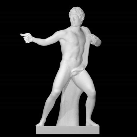 3D Printable Naked Man By Scan The World