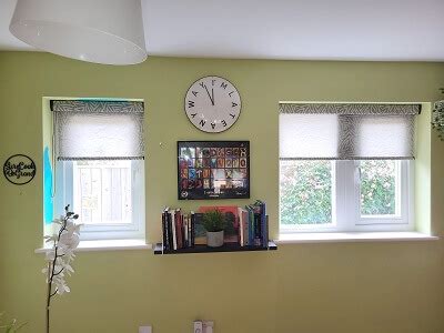 Unusual Roller Blinds installed in Loughlinstown, Dublin - Signature Blinds and Shutters