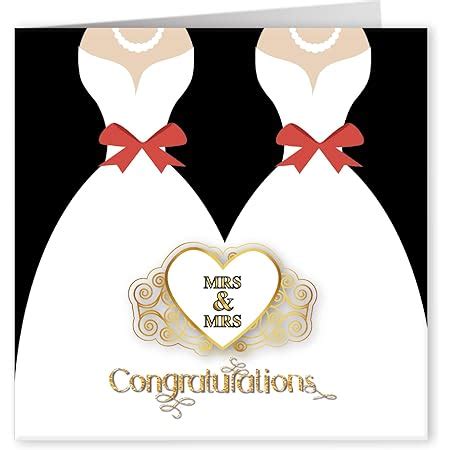 Twizler Same Sex Wedding Card Mrs Mrs Wedding Card Wedding Card For Bride Bride