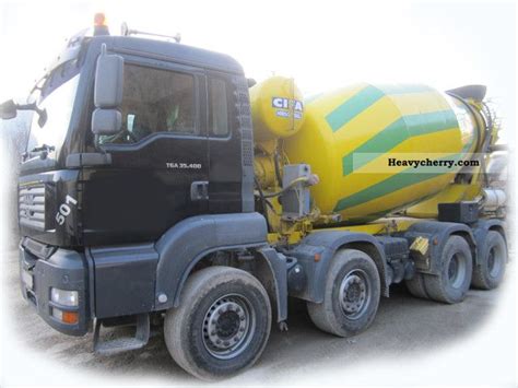 Man Tga Cement Mixer Truck Photo And Specs