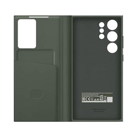 Official Samsung Smart View Green Wallet Case - For Samsung Galaxy S23 ...