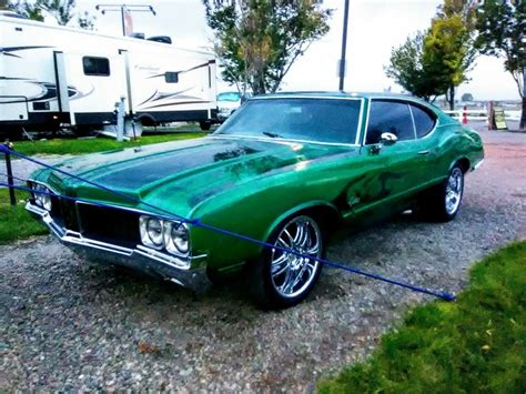 1970 Oldsmobile Cutlass Green Rwd Automatic For Sale Oldsmobile Cutlass S 1970 For Sale In