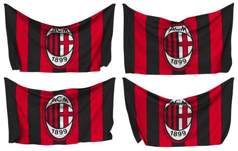 Associazione Calcio Milan, AC Milan Football Club Pinned Flag from ...