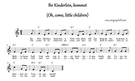 Ihr Kinderlein Kommet Deutsche Weihnachtslieder