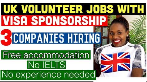 Uk Charity Organisations Hiring With Visa Sponsorship Tier Charity