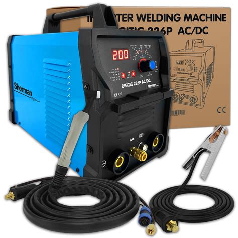 Sherman DIGITIG 226P AC DC PULS TIG AC DC Welding Machines Weldes