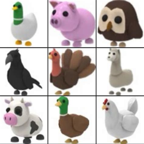 Create A Adopt Me Farm Eggs Pets Ranking Tier List TierMaker