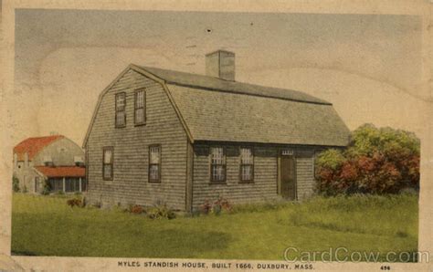 Myles Standish House Built 1666 Duxbury Ma