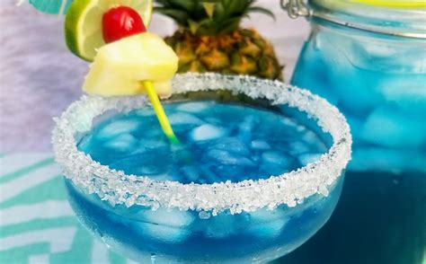 Mermaid Margarita Recipe Teal Blue Margarita Best Of Life Magazine