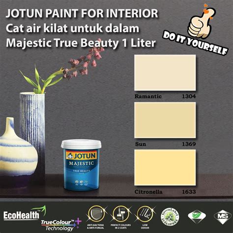 Jotun Majestic True Beauty Collection Liter Romantic Sun