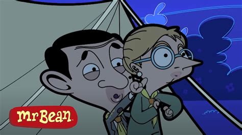 Bean Hides Behind Irma Mr Bean Animated Season 2 Funny Clips Mr