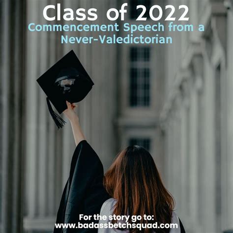 A Woman In Graduation Cap And Gown Holding Up Her Hat With Text That