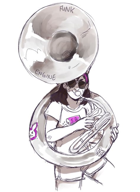 Marching Band Sketch at PaintingValley.com | Explore collection of ...