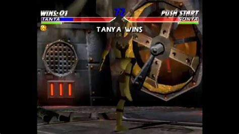 Mortal Kombat Gold Dreamcast Arcade As Tanya Youtube