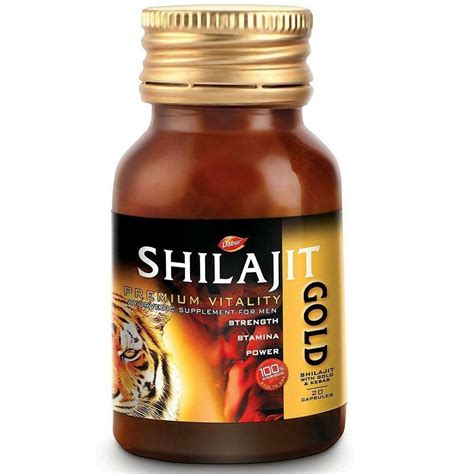 Dabur Shilajit Gold Capsules At Rs Bottle Shilajit Capsule And