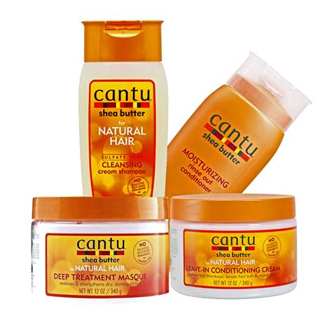 Cantu Natural Hair Cleansing Shampoo Deep Treatment Masque Leave I Sbbeautyplug