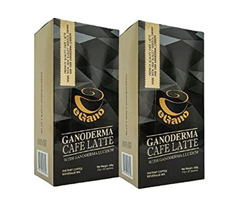 Boxes Egano Premium Ganoderma Cafe Latte Instant Coffee With