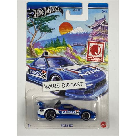 Hot Wheels Acura NSX Blue Hw J Import Shopee Philippines