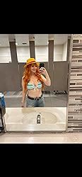 Amazon Nami Cosplay Bikini Nami Tattoo Costume Set Clothing Shoes Jewelry