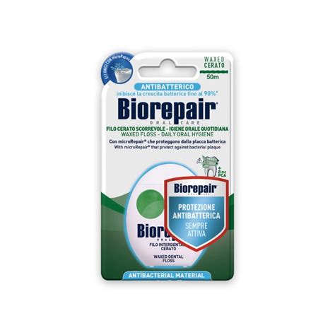 Biorepair WAXED Dental Floss 50m