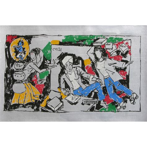 M F Husain Crimson Art Gallery