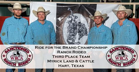 2022 Ride For The Brand Championship Ranch Rodeo Results