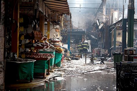 Incêndio Destrói Parte Do Mercado De Santo Amaro Na Zona Sul De São