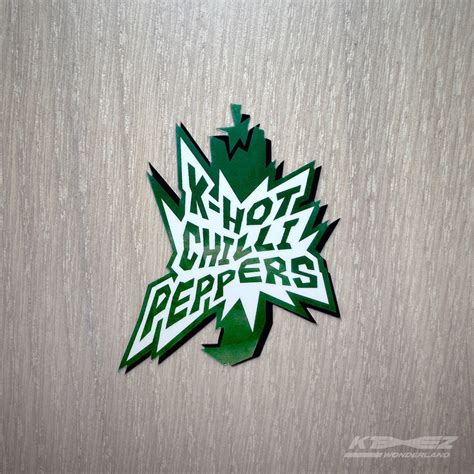 Ateez K Hot Chilli Peppers Sticker Bouncy The World Outlaw Kpop Sticker Atiny Etsy