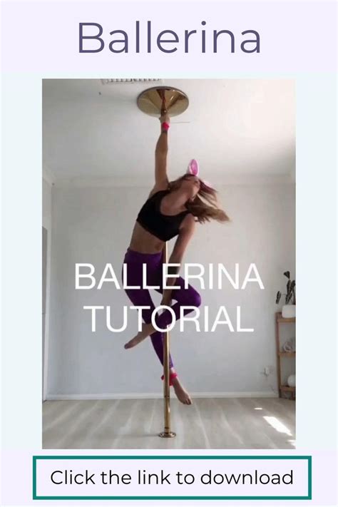 Pole Trick Tutorial Ballerina Video Video Pole Dancing Fitness