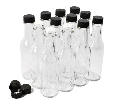 Clear Glass Woozy Bottles With Dripper Inserts 5 Oz Case Of 12 Ebay