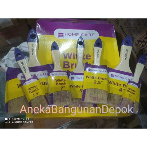 Jual Kuas Cat Home Care White Brush By Avian Brands Shopee Indonesia