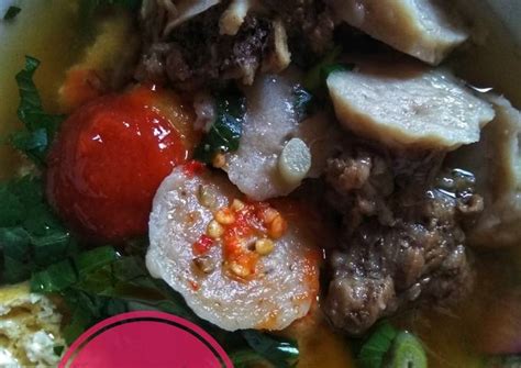 Resep Bakso Balungan Tanpa Mie Oleh Lutfia Wulan Sari Cookpad