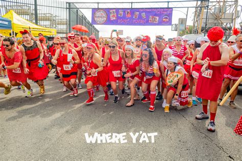 Red Dress Run Where Y At New Orleans