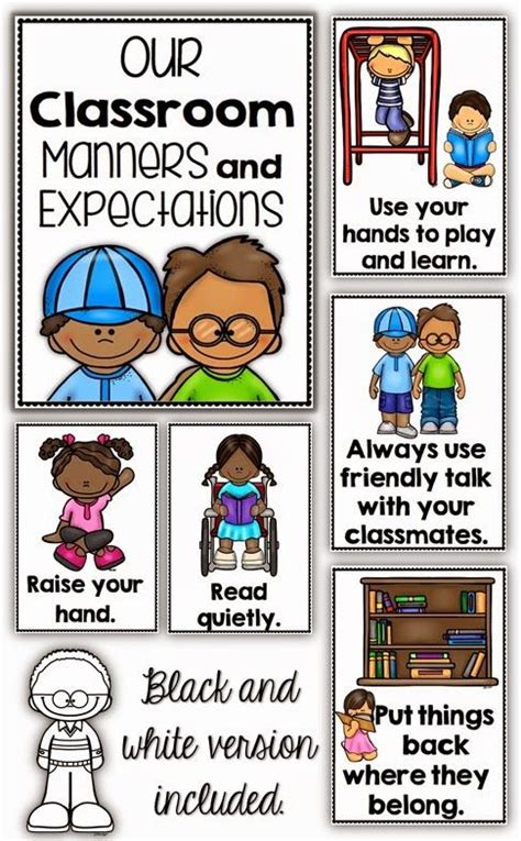 Classroom Manners And Expectations Posters Clever Classroom Clever Classroom Clever Classroom