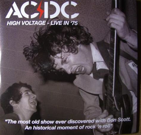 AC/DC – HIGH VOLTAGE LIVE IN ’75 – ACE BOOTLEGS