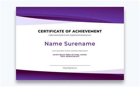 Free Classic Certificate of Achievement Template Certificate Template ...