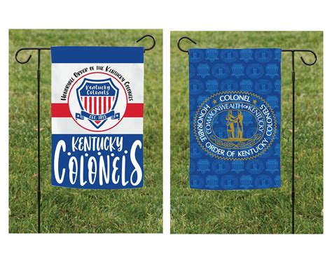 HOKC Step N Repeat Yard Flag Home Goods Gifts Kentucky Colonels